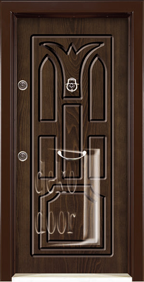 Rustik Panel Çelik Kapı RP456