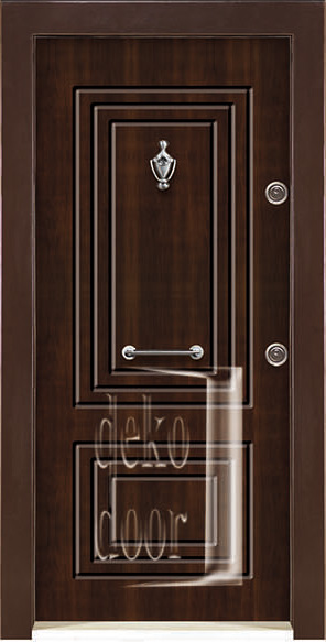 Rustik Panel Çelik Kapı RP482
