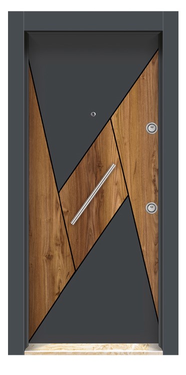 RL255 Renkli Laminox Steel Door