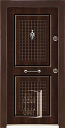 Rustik Panel Çelik Kapı RP473