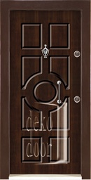 Rustik Panel Çelik Kapı RP486